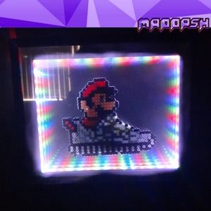 Led Nintendo Mario x Adidas Yeezy Collab Mirror